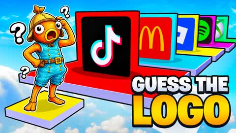 GUESS LOGO ๐PARKOUR OBBY UNC Fortnite FALL GUYS map