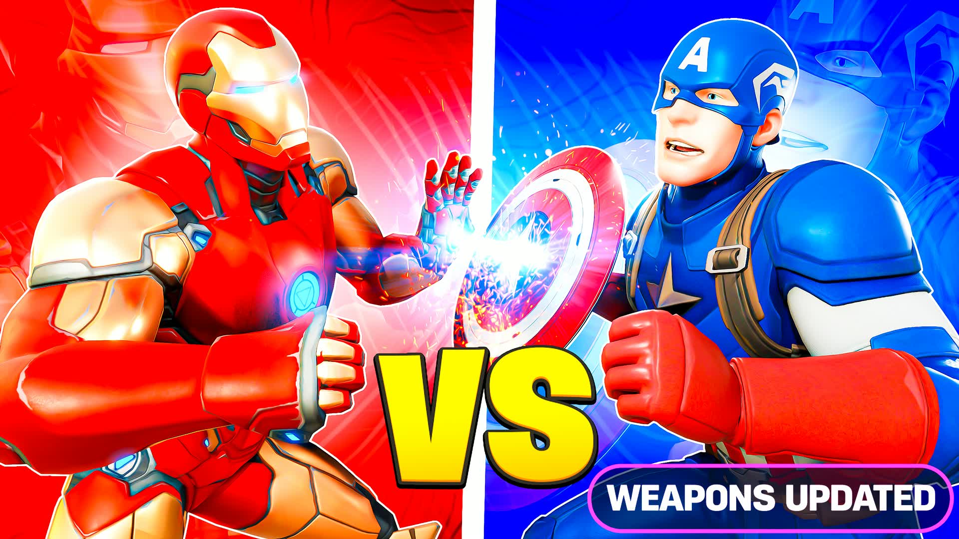 MYTHIC RED VS BLUE HEROES🦸