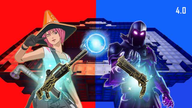 💯 SUPREME RED VS BLUE 🔴🔵 | HEROIC FUN