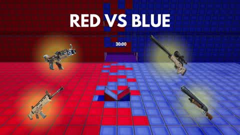 Red vs Blue 🔴🔵 OG guns + vehicle