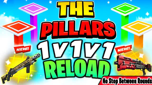 THE PILLARS 🔫 1V1V1 RELOAD 🔥 NO STOP