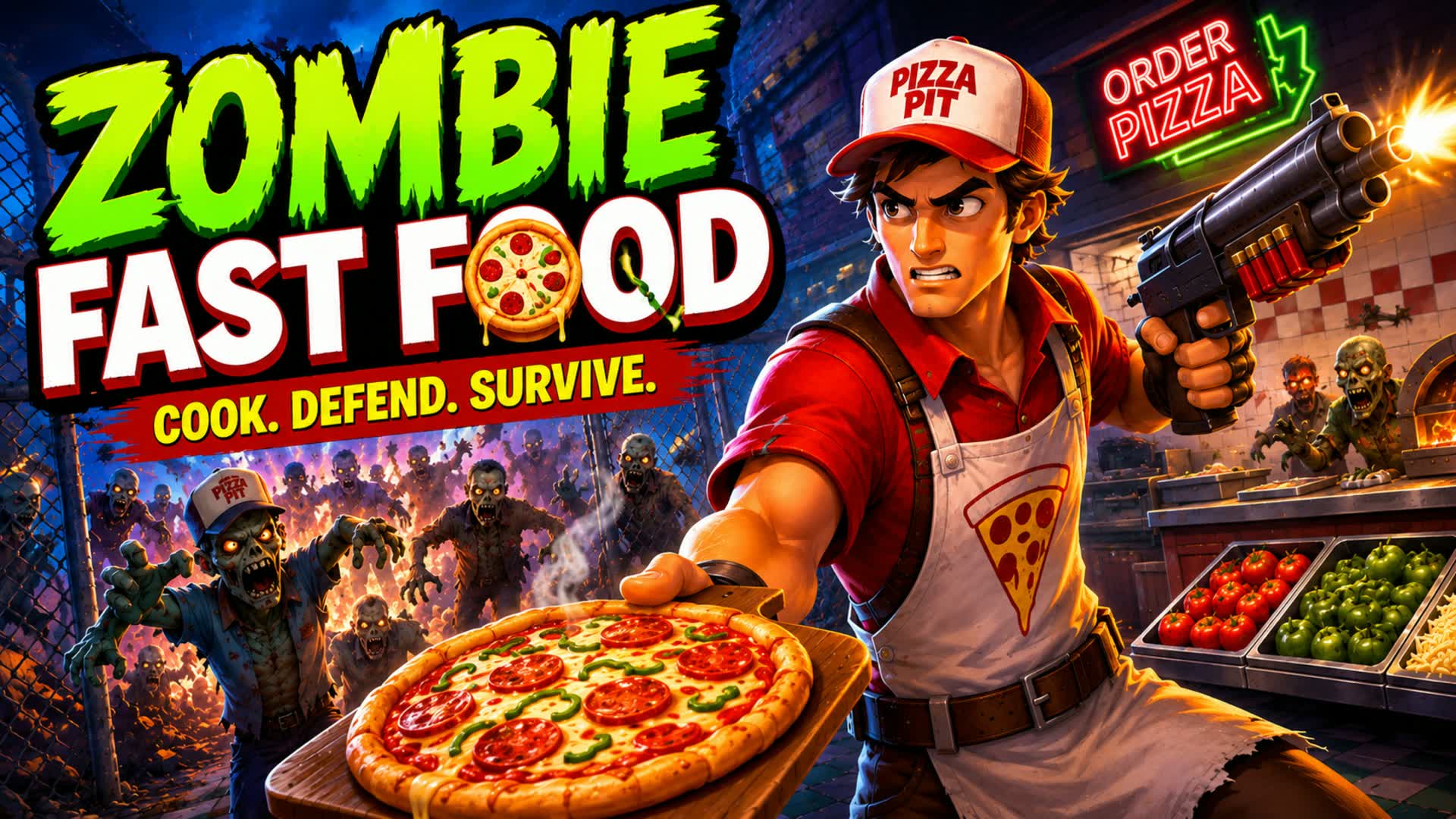 Zombie Fast Food: Night Shift