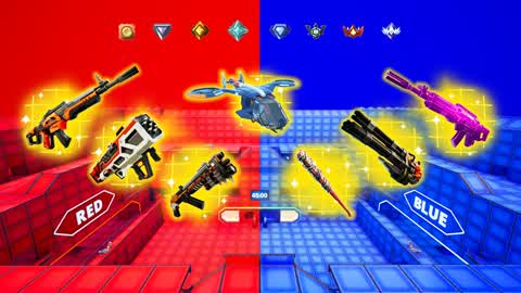 RED VS BLUE 🔴🔵 - ⭐ALL WEAPONS + TWDU