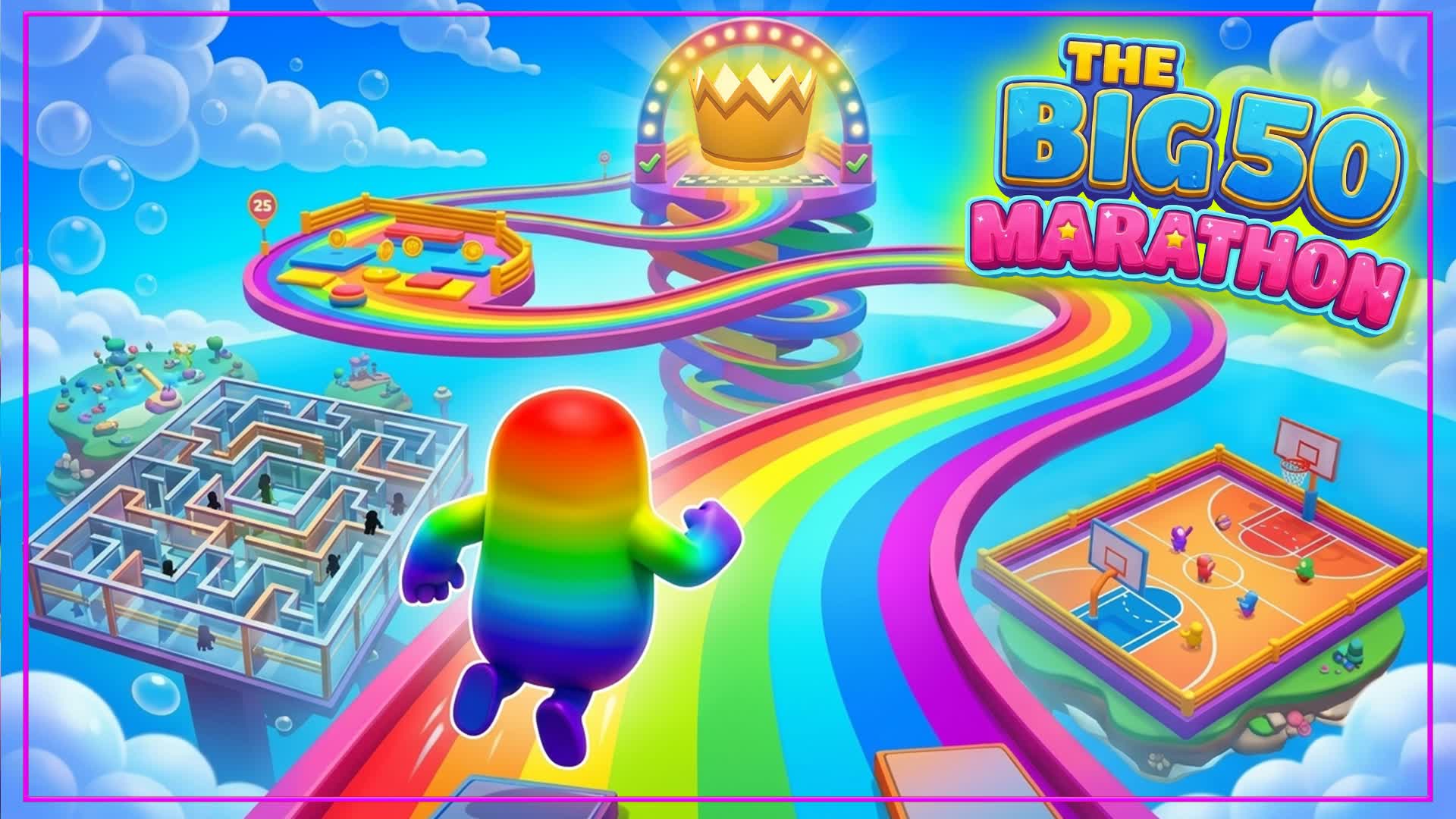 🌈パルクール ビッグ50マラソン