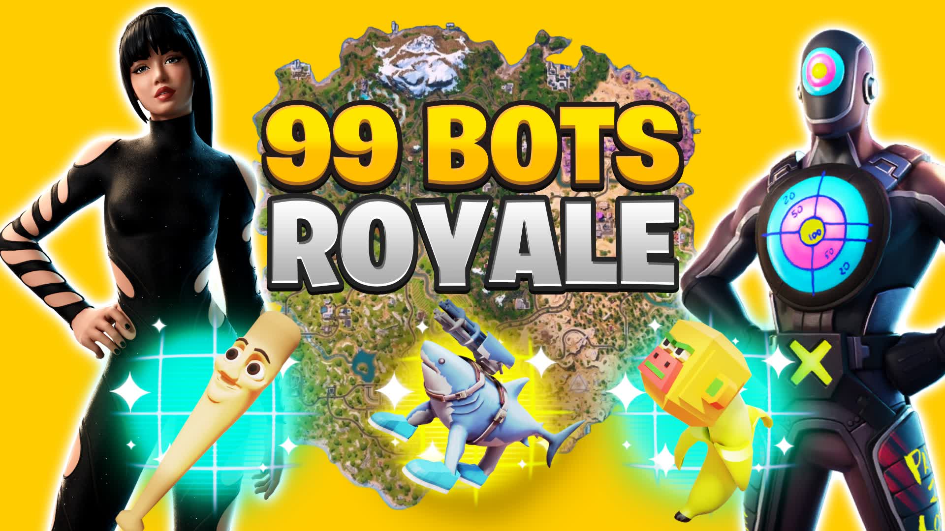 CRAZY 99 BOTS ROYALE 🏆