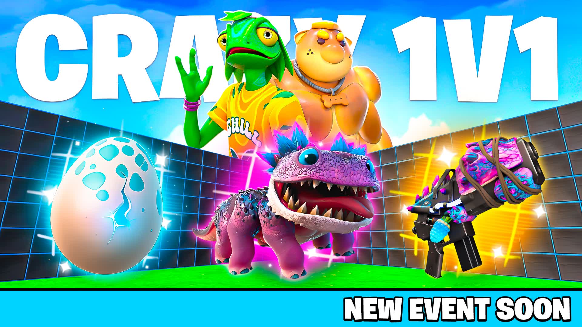 CRAZY 1V1 FFA - ALL GUNS & RIDES 3256-2350-0756 by hozzy