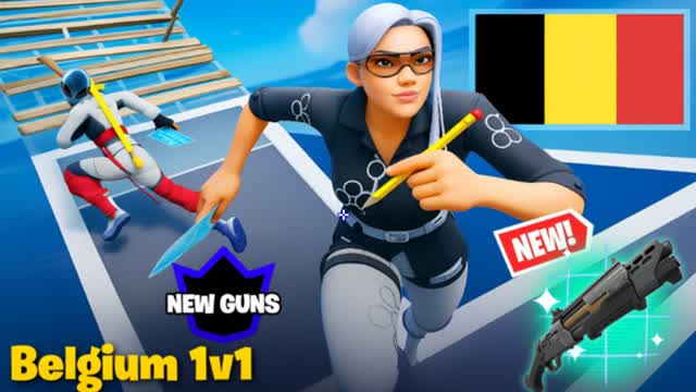 BELGIUM 1V1 BUILD FIGHTS! (Updated)