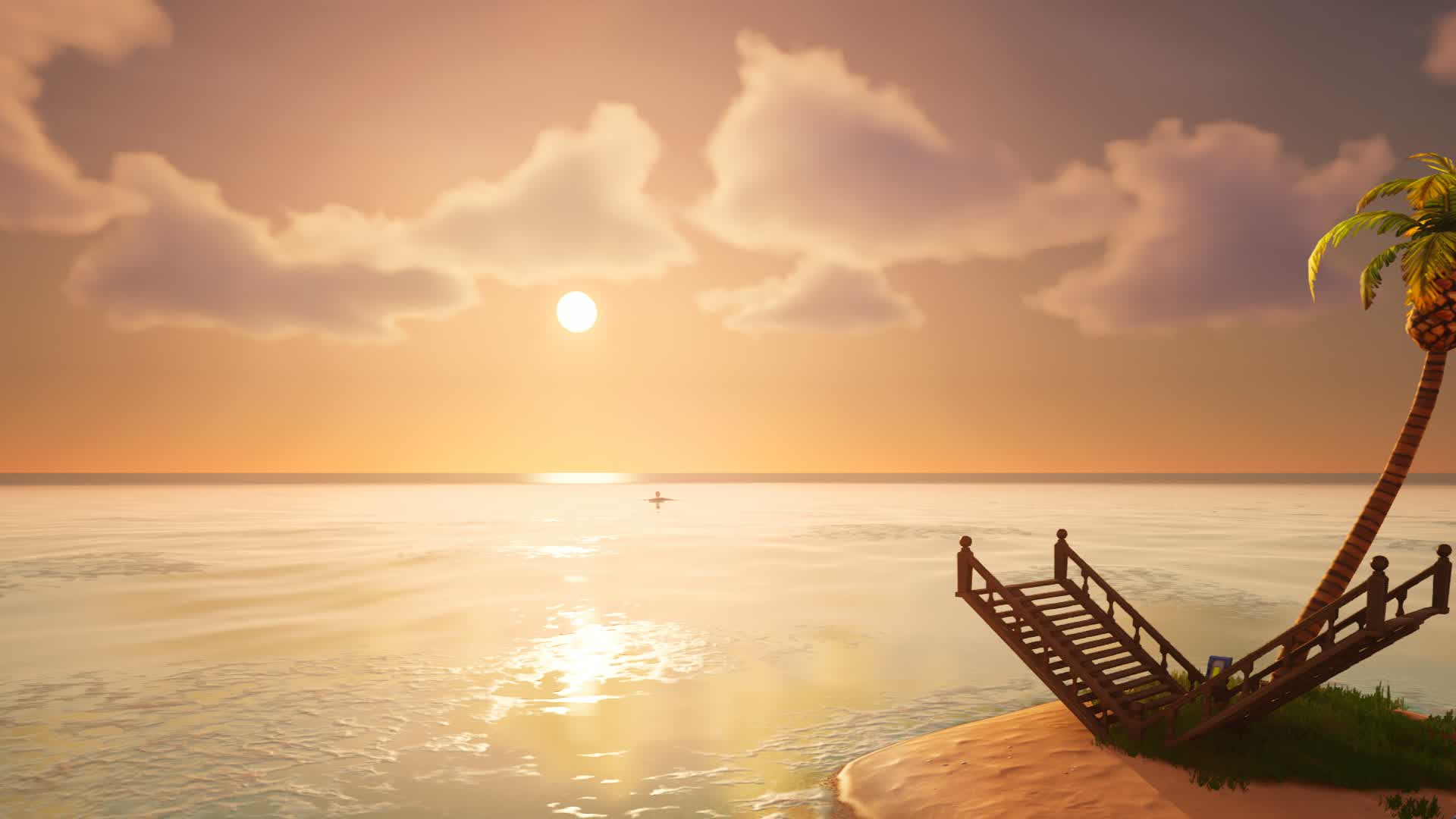 1v1ビルドファイト、サンセットアイランド 🏝️⚔️