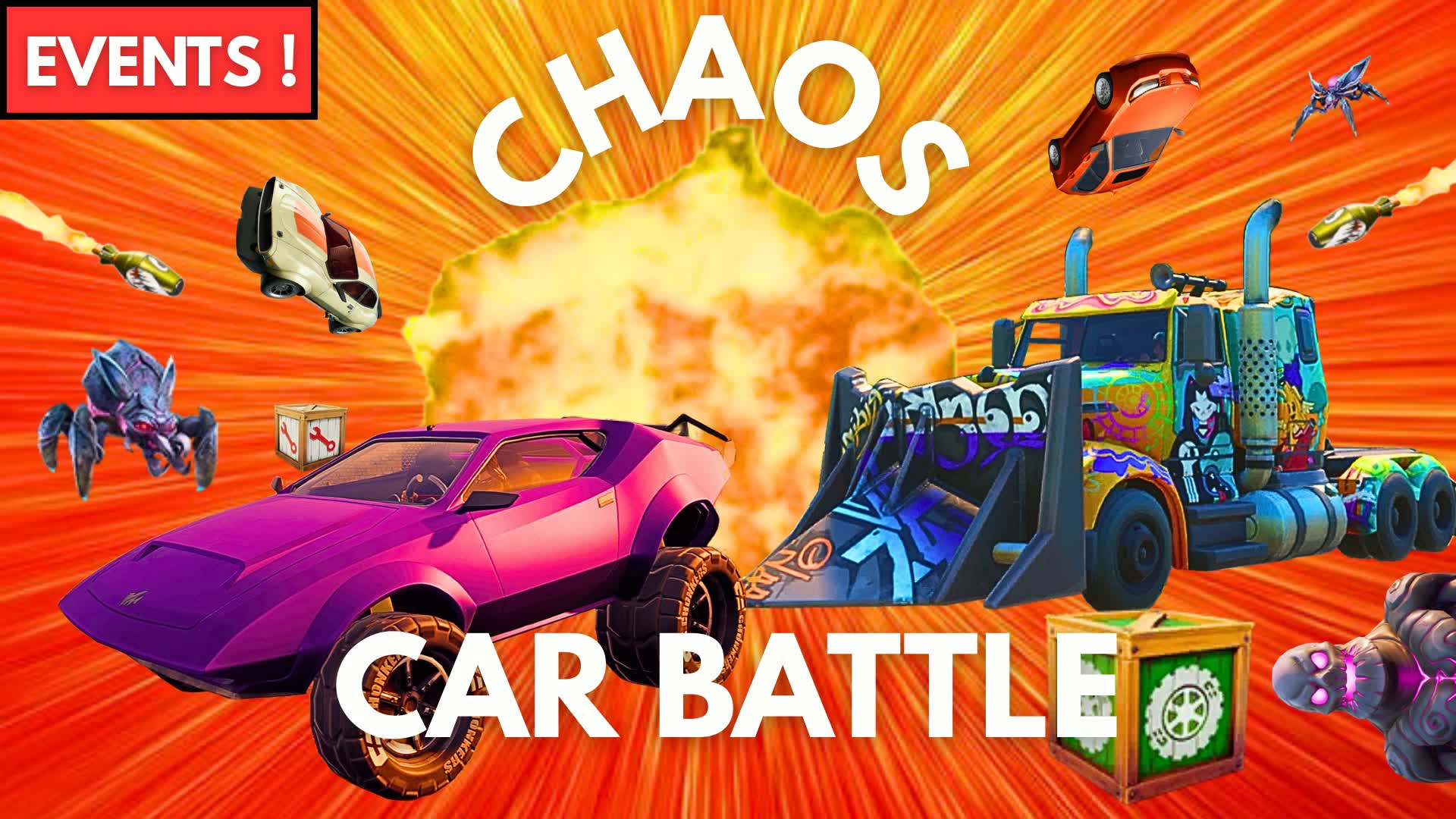 💥 カオスカー クラッシュバトル 🚗