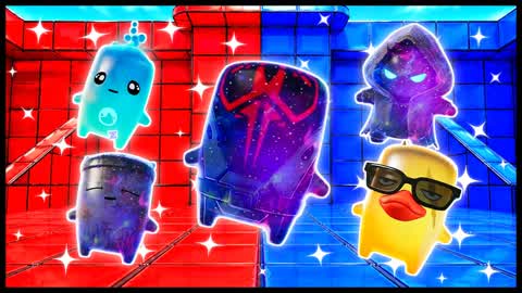 RED VS BLUE BUILT TO PUSH 🔴🔵