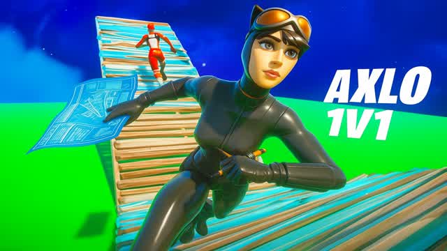 AXLO 1V1 BUILD FIGHT (200 PUMP)🔥