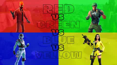Red vs Blue vs Green vs Yellow(NO BUILD)
