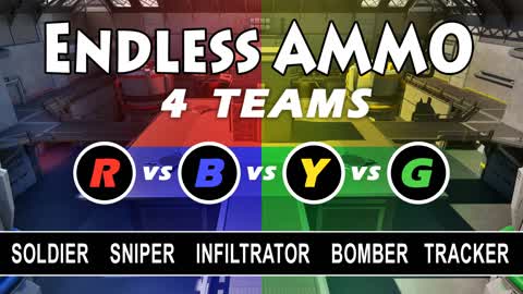 Endless Ammo: 4 Team Capture and Hold