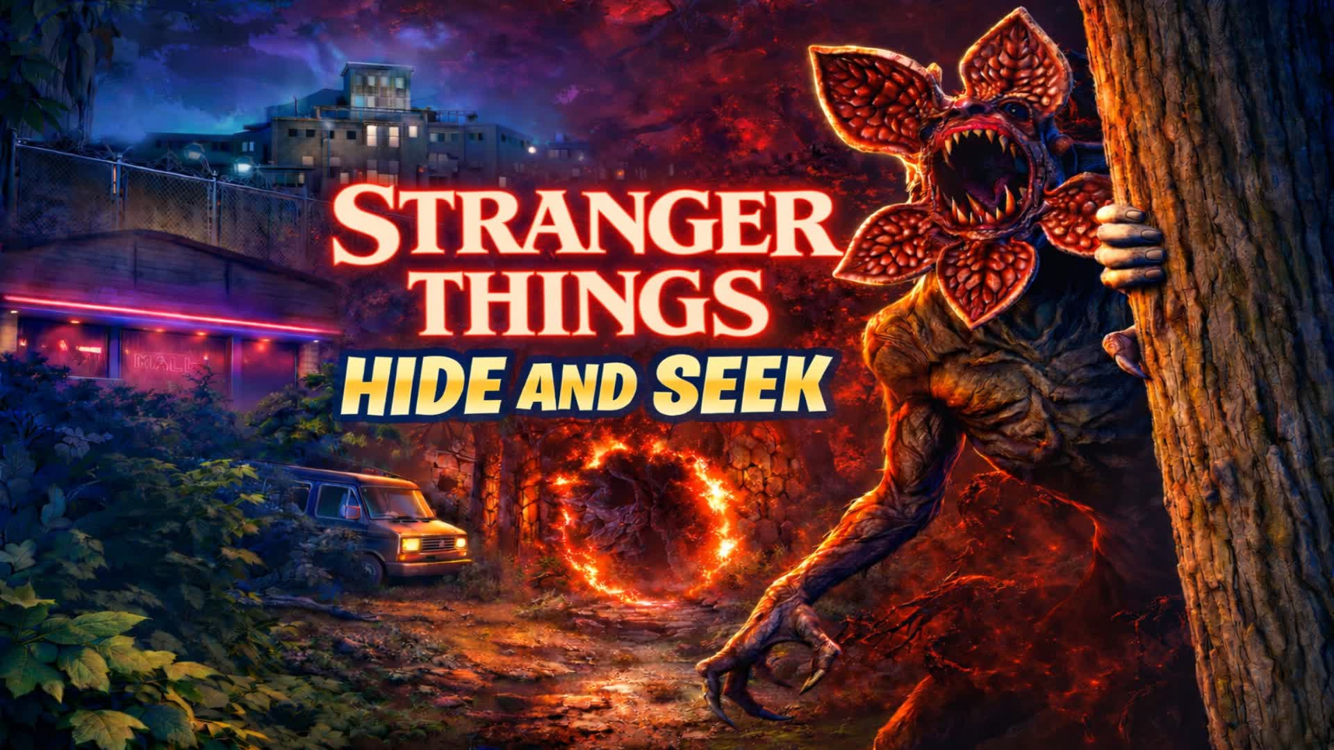 STRANGER THINGS CRAZY HIDE AND SEEK