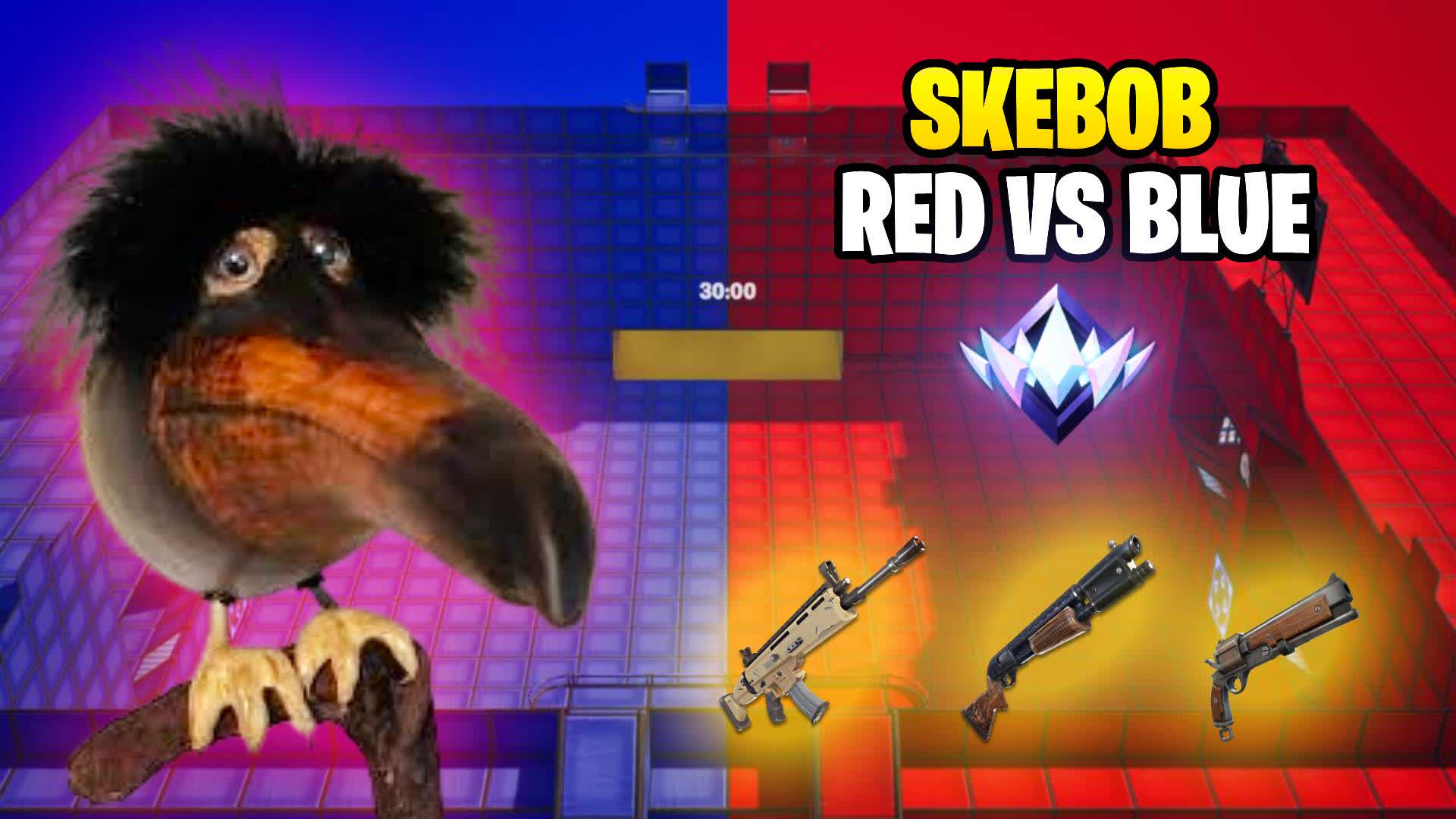 🔵RANKED SKEBOB RED VS BLUE🔴
