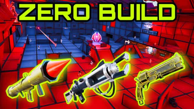 ZERO BUILD RED VS BLUE 🔴🔵