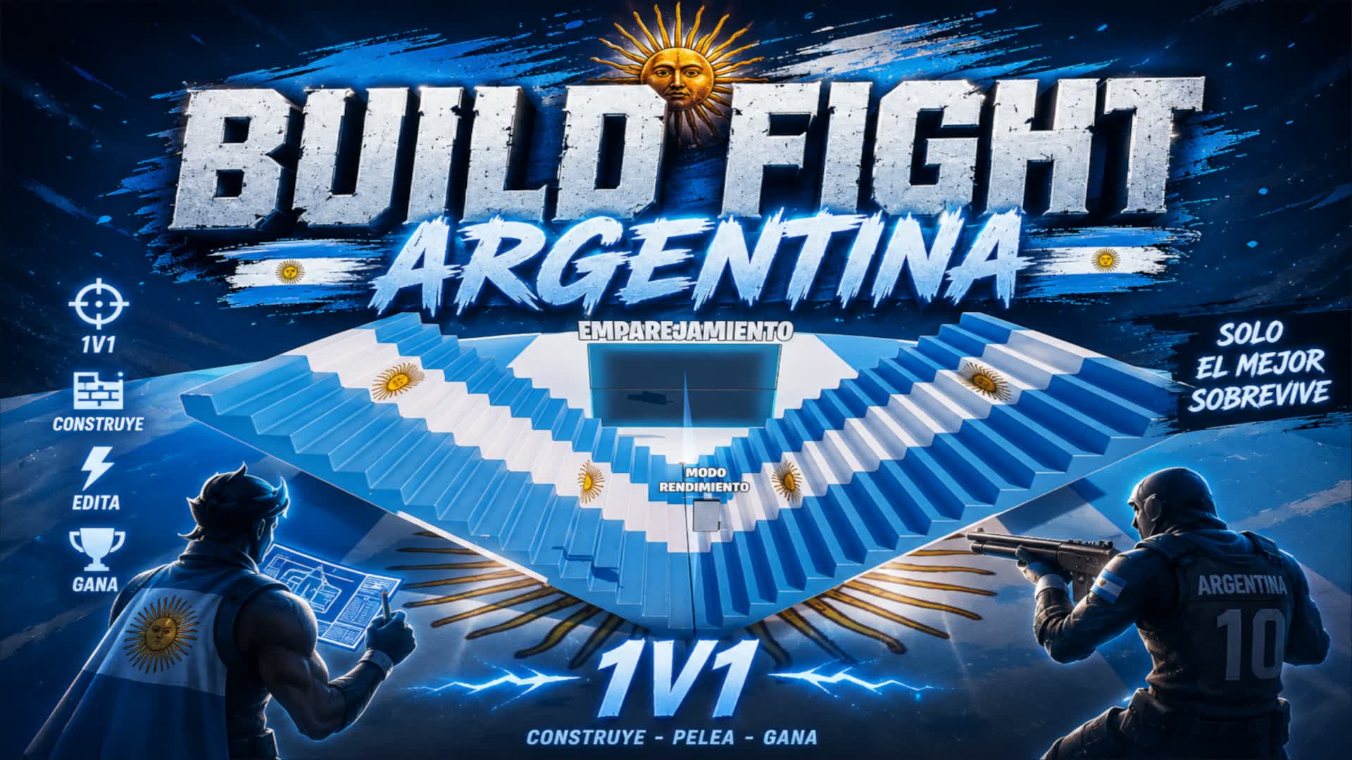 1v1ビルドファイトアルゼンチン 🇦🇷