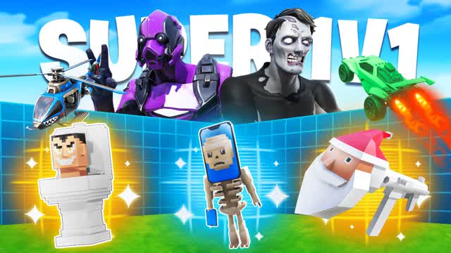 SUPER 1V1 - ALL GUNS & RIDES (FFA)