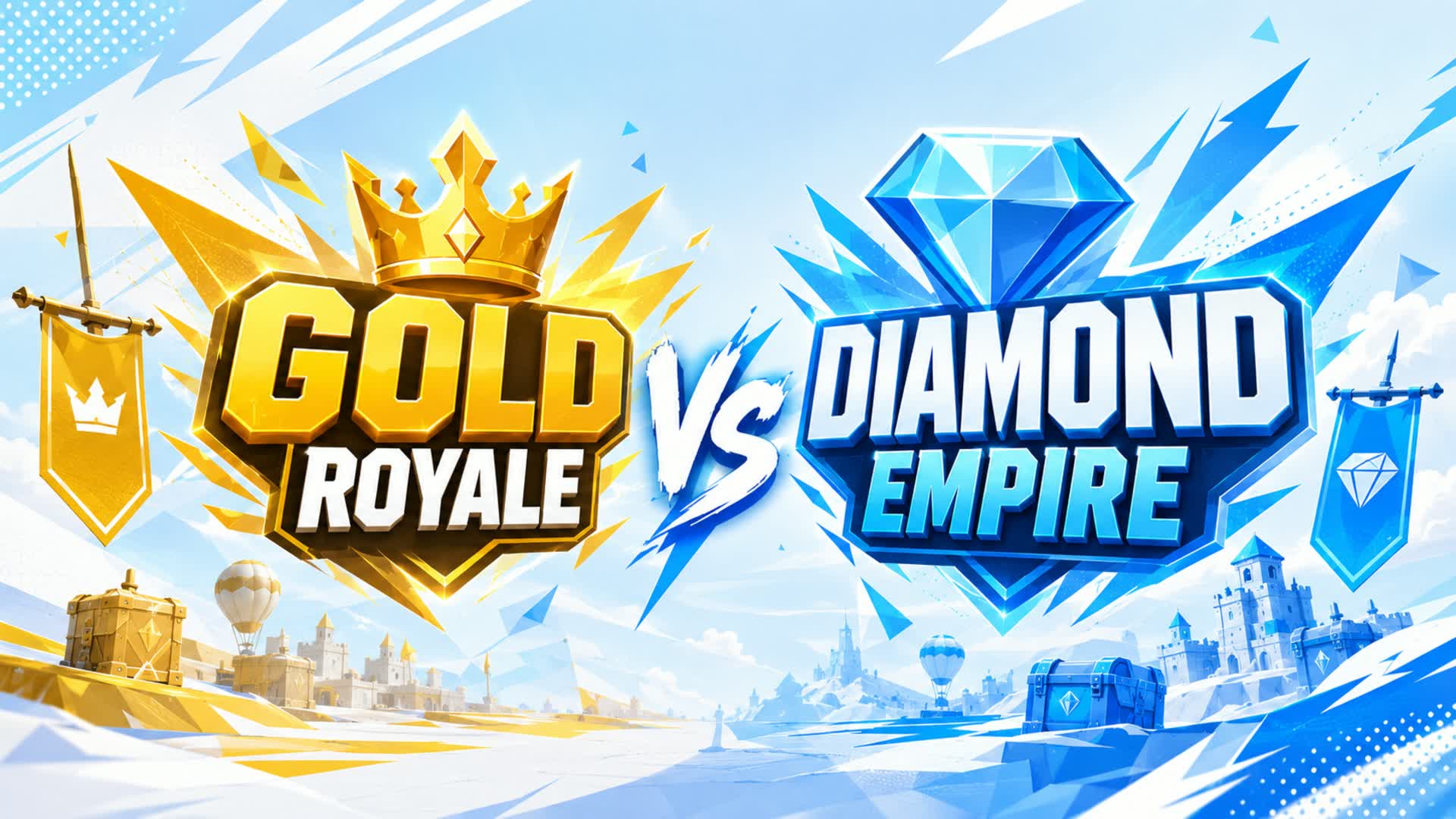 👑 GOLD ROYALE VS DIAMOND EMPIRE ⚡