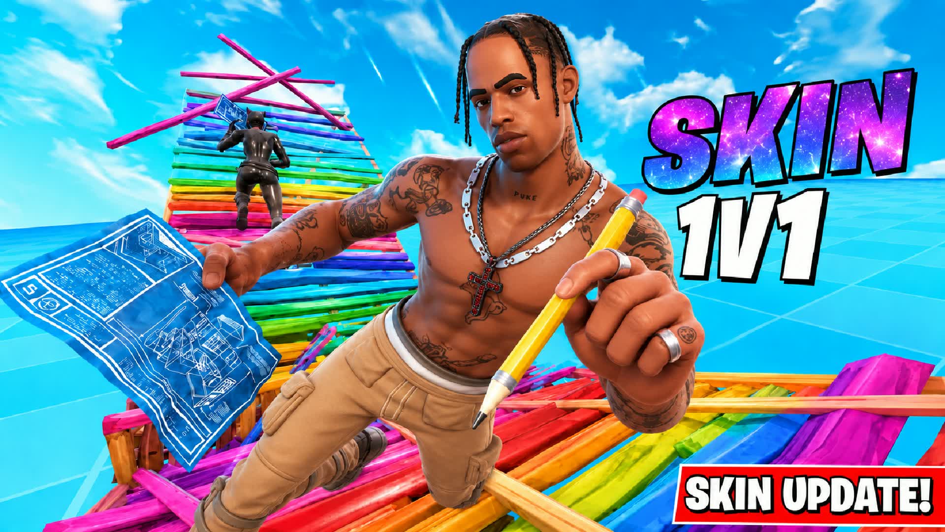 SKIN 1v1 Build Fight (200 Pumps)