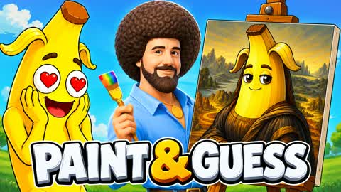 PAINT & GUESS 🎨 [BOB ROSS]