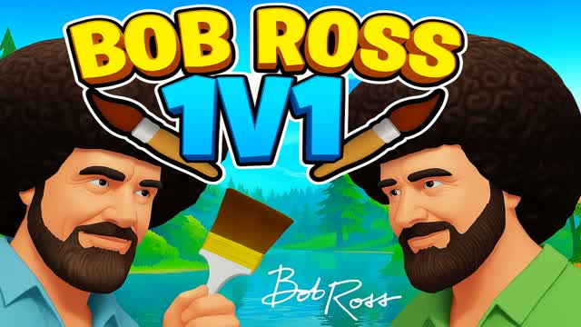 🎨BOB ROSS 1V1 BUILD FIGHTS🎨