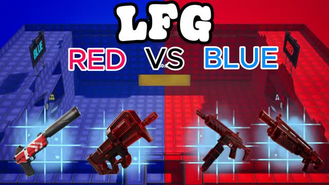🔥 LFG RED VS BLUE 🔴🔵