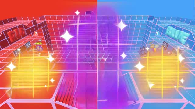 SUPER RED VS BLUE GUNFIGHT🔴🔵