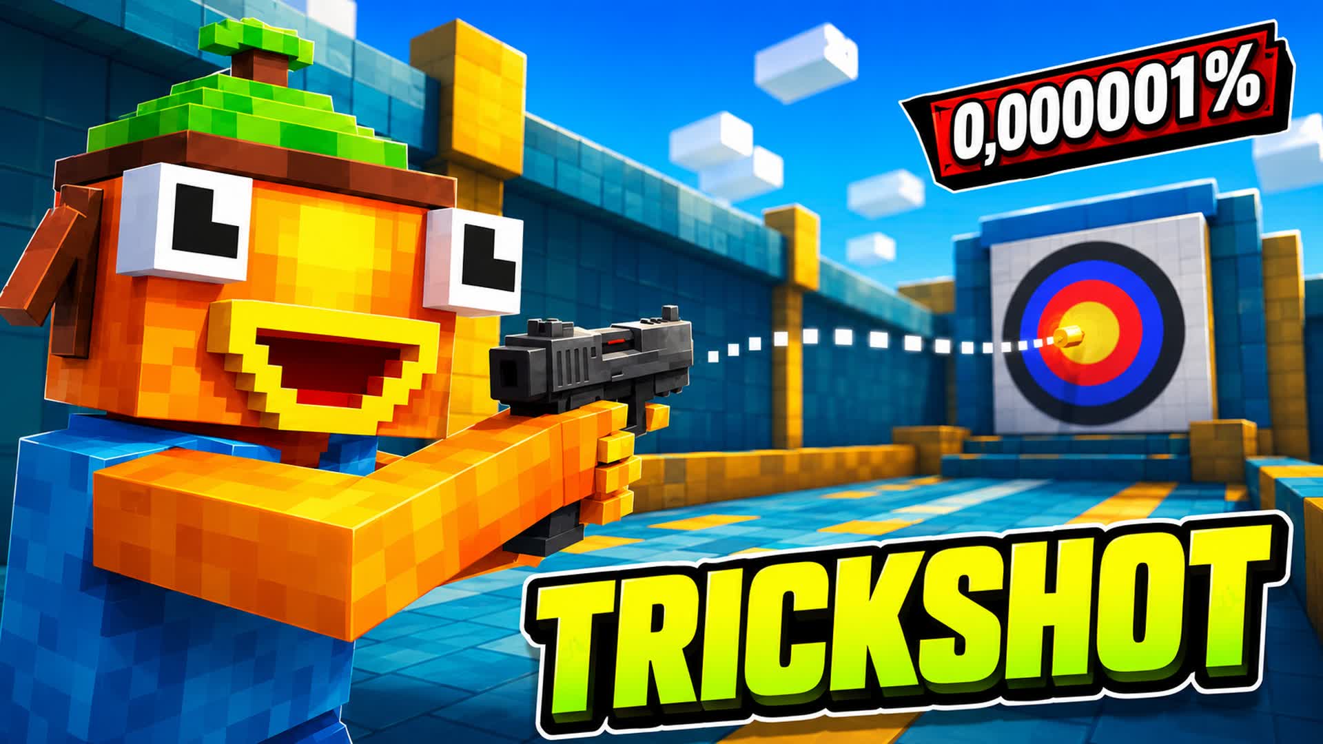 TRICKSHOT PARKOUR🎯SUPER CRIT