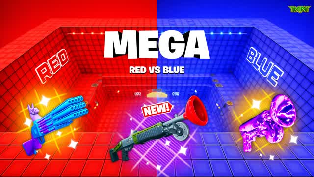 MEGA RED VS BLUE TMNT
