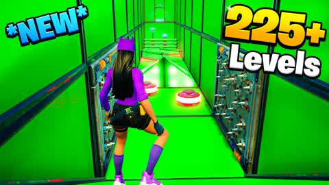 🌈Rainbow Parkour 225+🌈