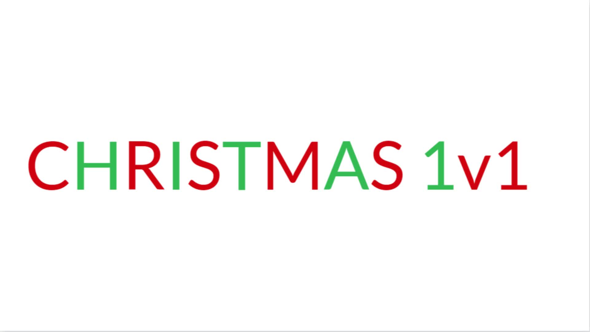 1v1 christmas