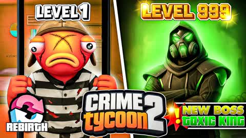 Crime Tycoon 2 - TOXIC KING BOSS
