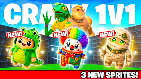 CRAZY 1V1 FFA - ALL GUNS & RIDES
