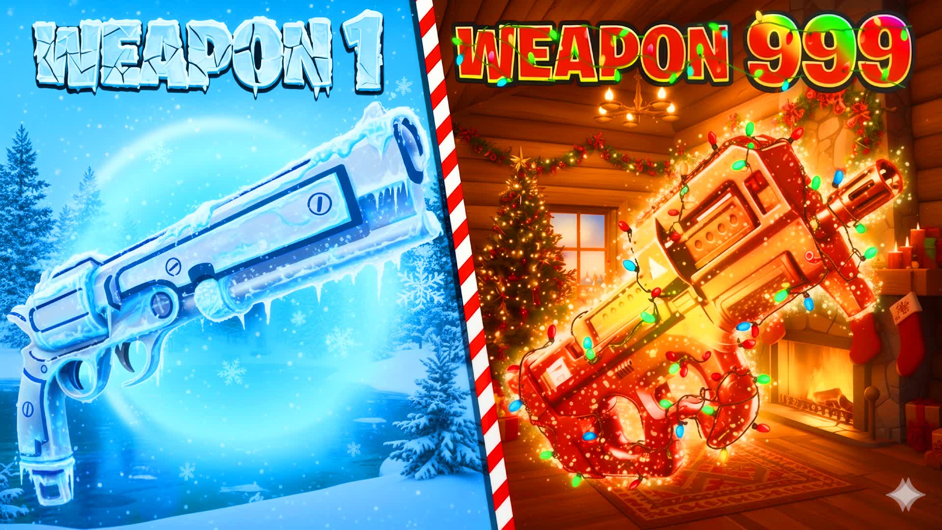 ❄️ GUN GAME XMAS 🎯 ONE SHOT ⭐️