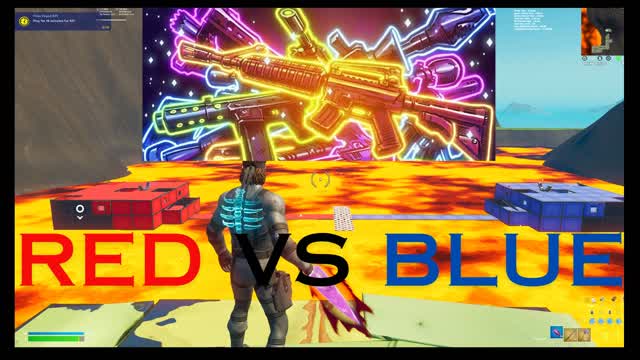 RED vs BLUE Floor is LAVA
