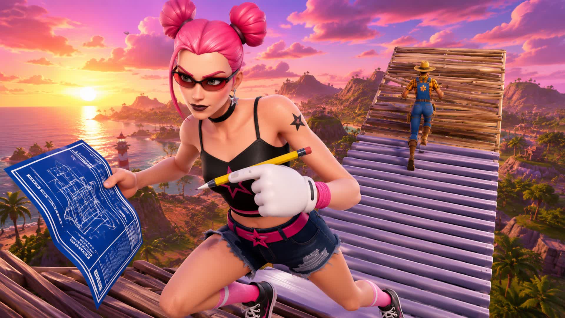 SCARED 1v1 build fight