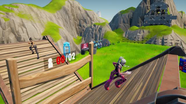 BUILD FIGHT ON MOUNTAIN 1V1